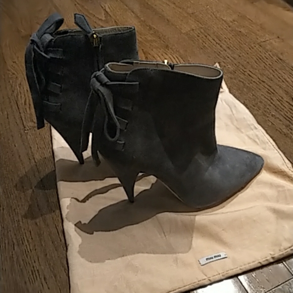 Miu Miu Shoes - NWOT Miu Miu booties Never Worn
